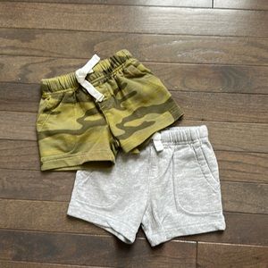 Carters cotton shorts. Boys 6M
